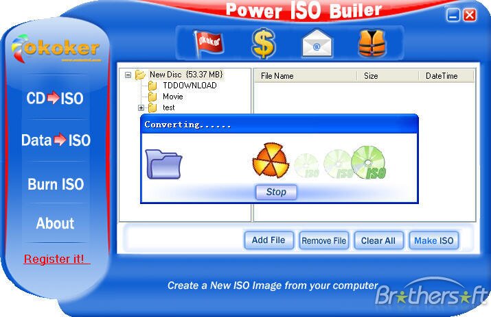  Power ISO software for DVD Burning